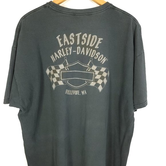 Harley-Davidson Dark Gray Short Sleeve Tee - Picture 9 of 13